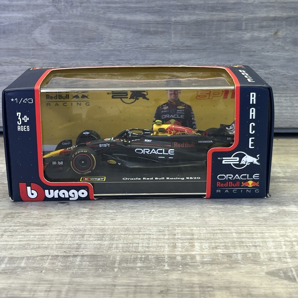 Burago SP 11 Oracle Red Bull Racing RB20 1:43 Diecast 1:43 Scale With Case New